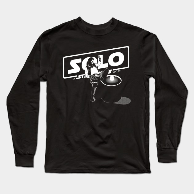 Scoundrel Long Sleeve T-Shirt by Heaze Tees